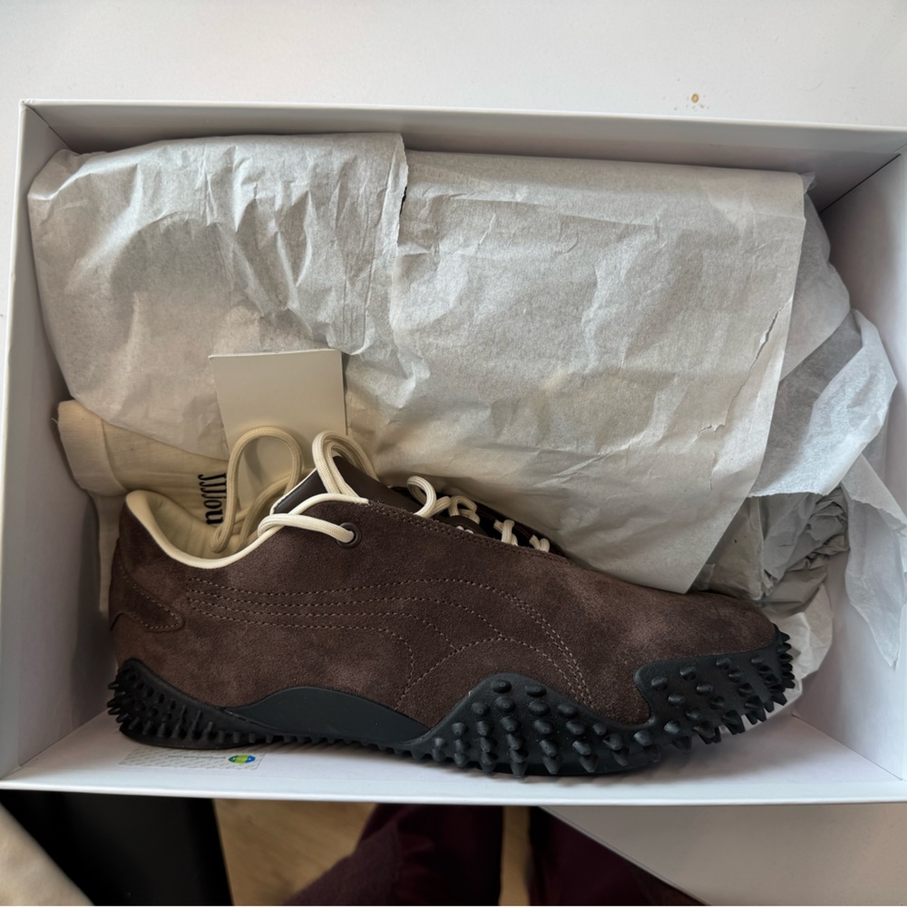 NWT Jjjjound x Puma Dark Chocolate Mostro Sneakers